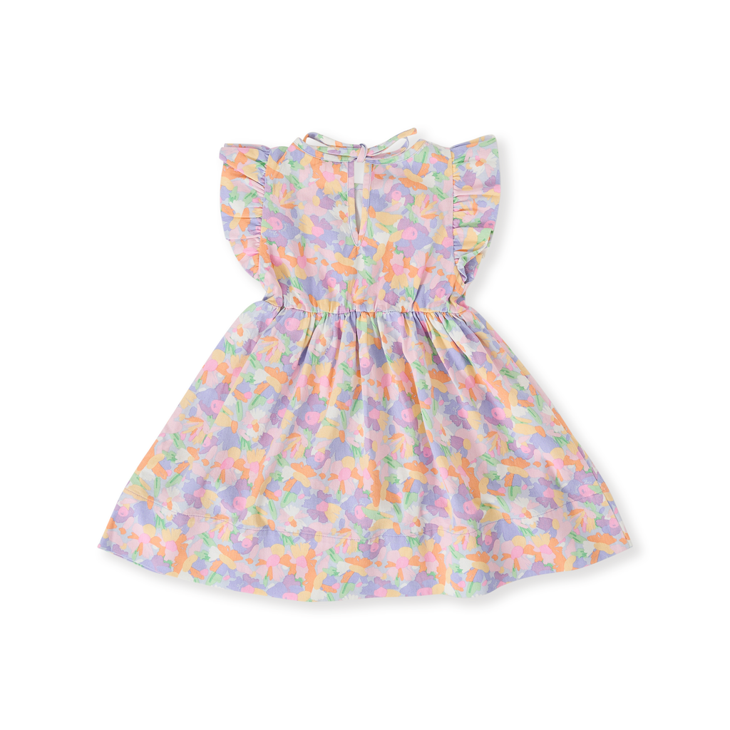 Goldie + Ace Pastel Bouquet Lyla Dress - Lilac Multi