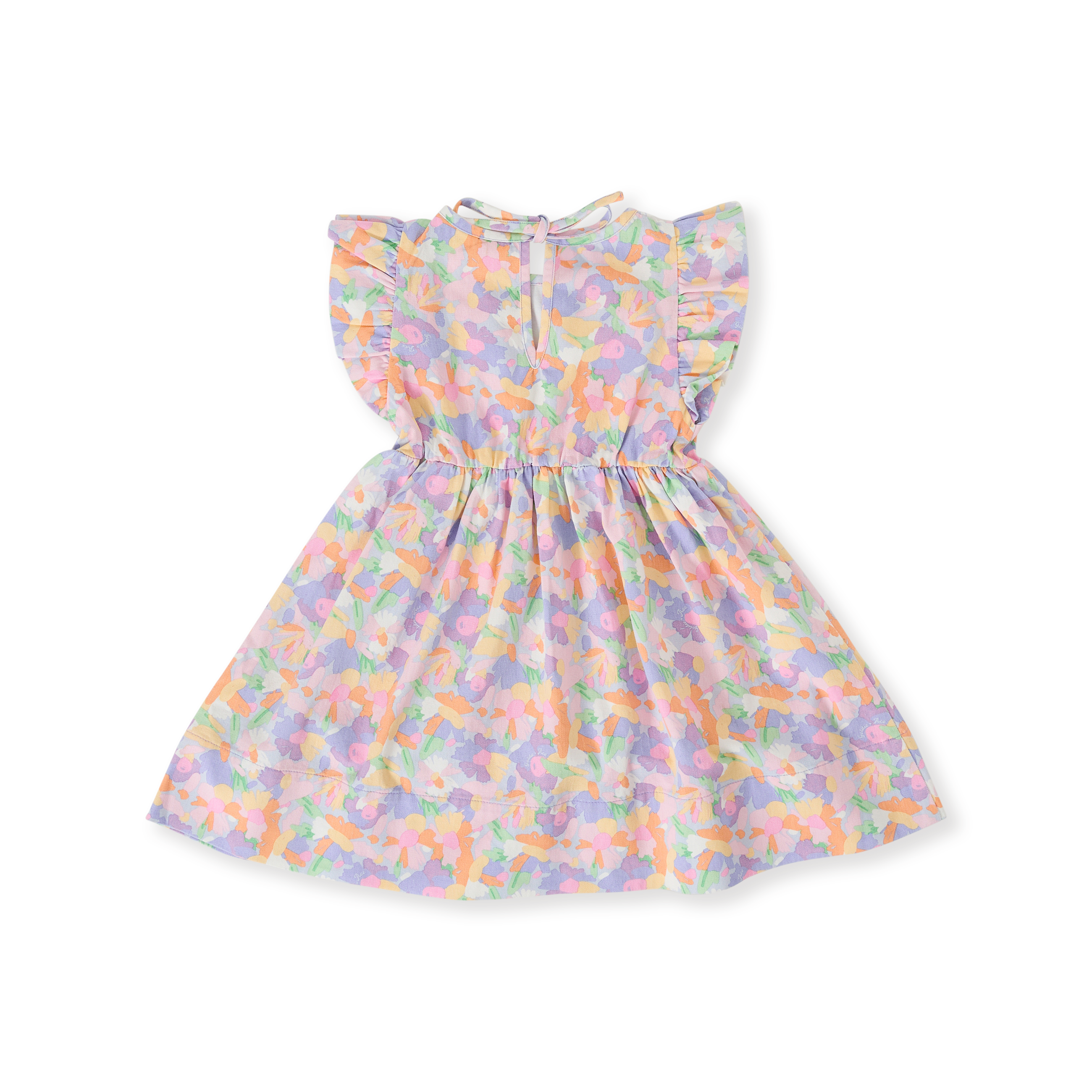 Goldie + Ace Pastel Bouquet Lyla Dress - Lilac Multi