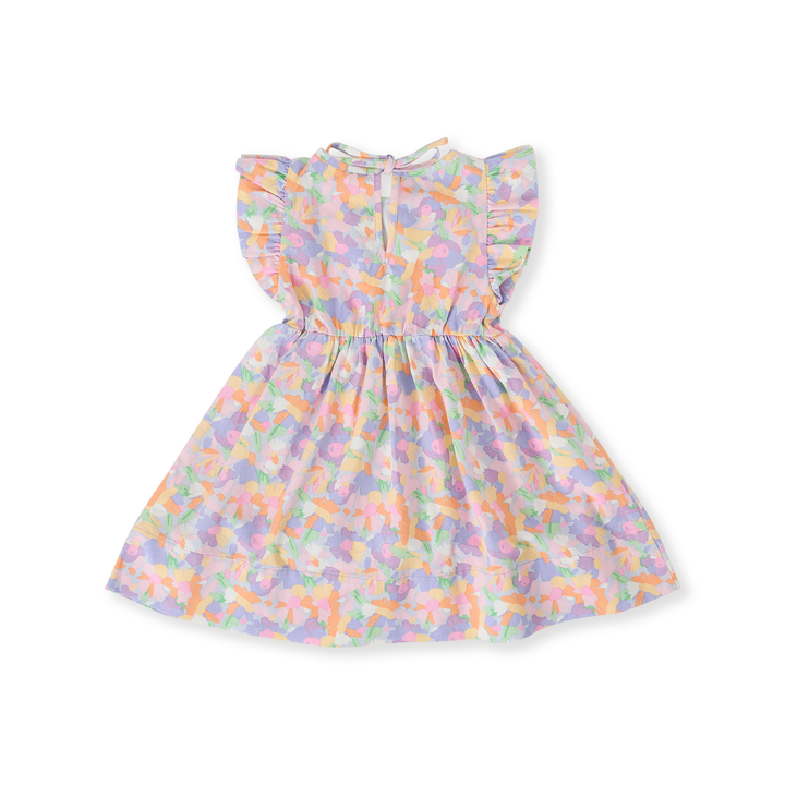 Goldie + Ace Pastel Bouquet Lyla Dress - Lilac Multi
