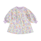 Goldie + Ace Leah Long Sleeve Dress Flora