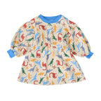Goldie + Ace Leah Long Sleeve Dress Dino-Mite