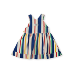 Heidi Denim Pinafore Dress - 90'S Bold Stripe