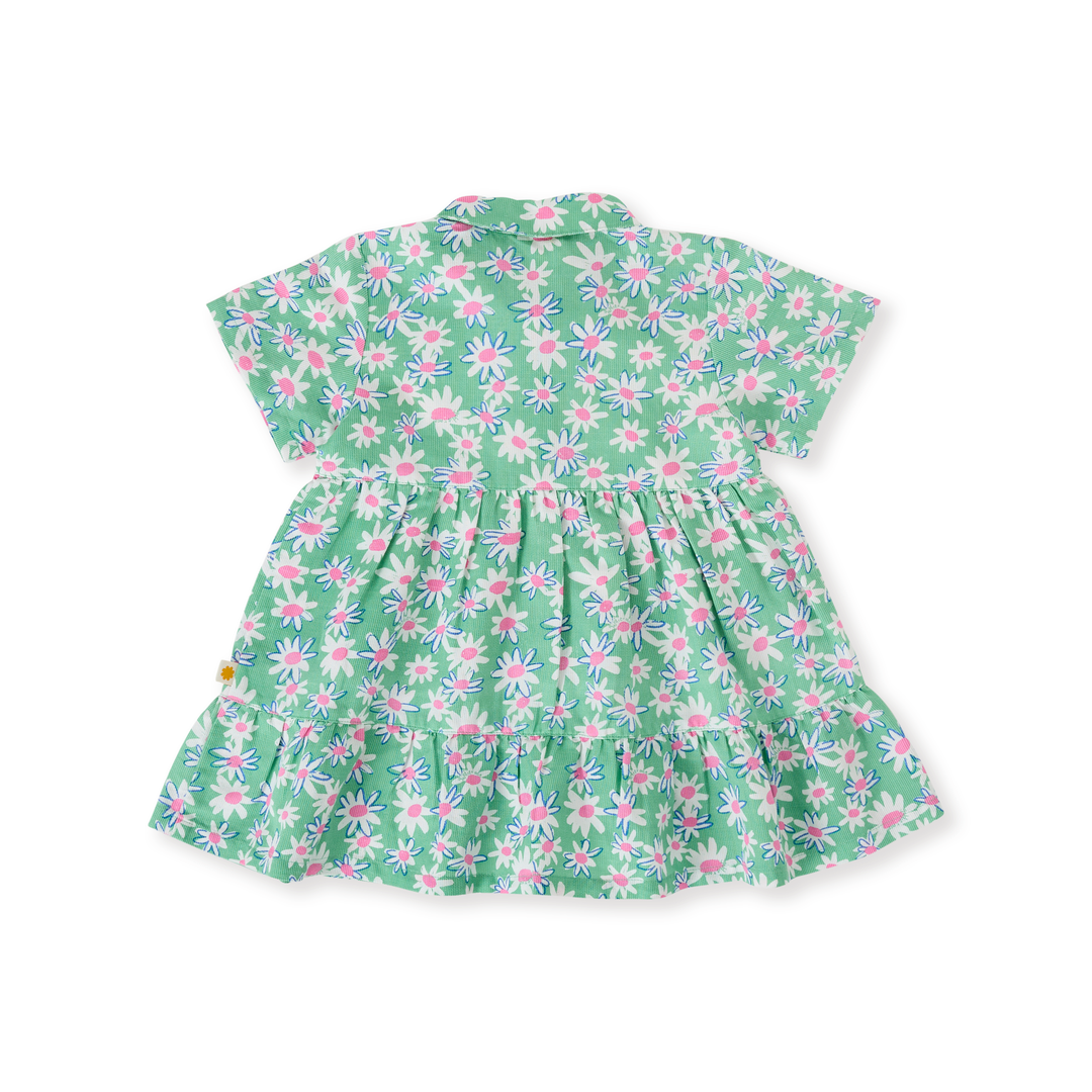 Goldie + Ace Daisy Patch Monica Dress - Moss