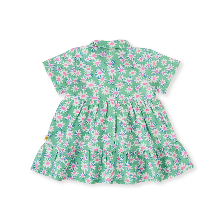 Goldie + Ace Daisy Patch Monica Dress - Moss