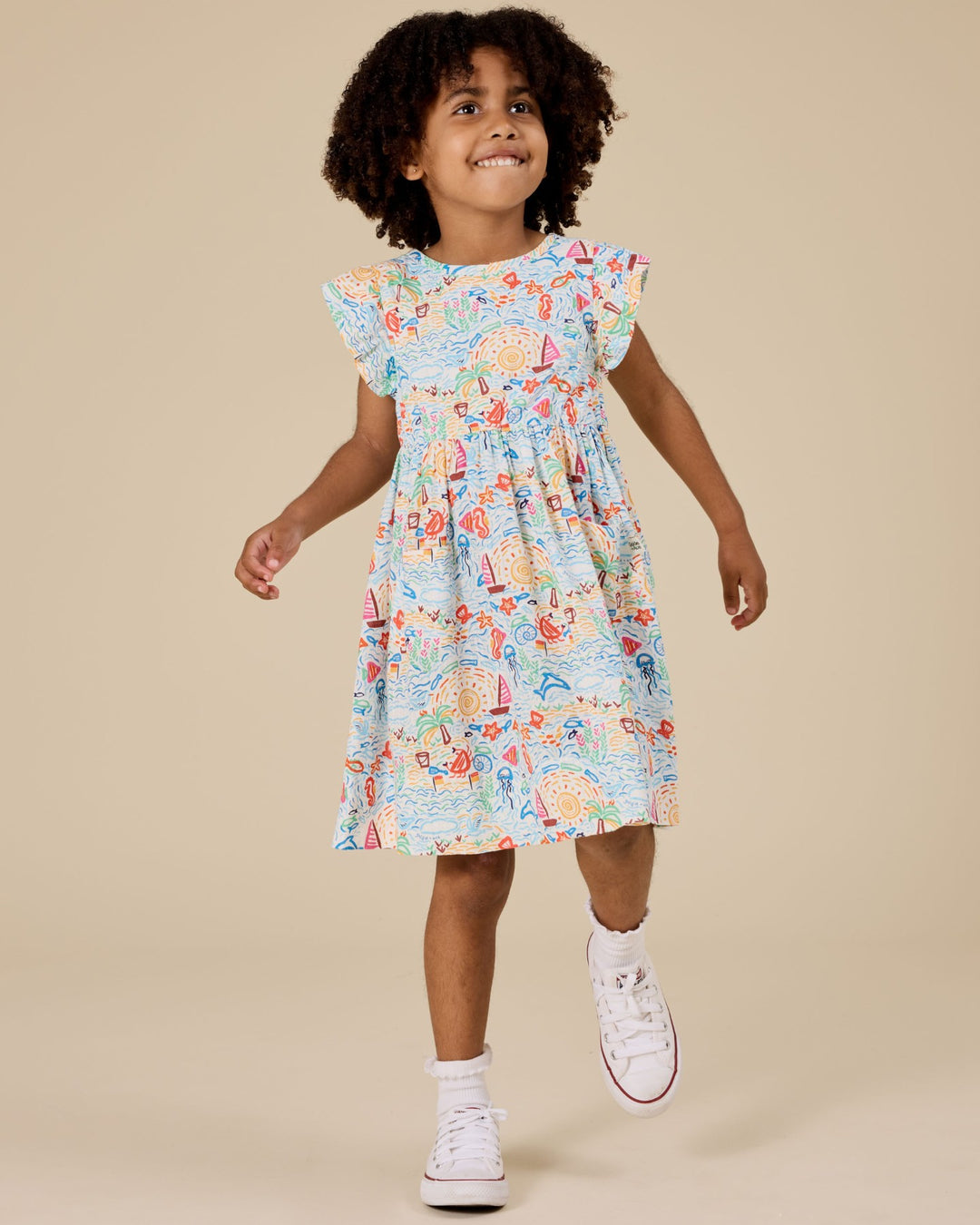 Goldie + Ace Summer Bay Lyla Dress - Multi