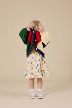 Colour Block Knit Cardigan - Multi
