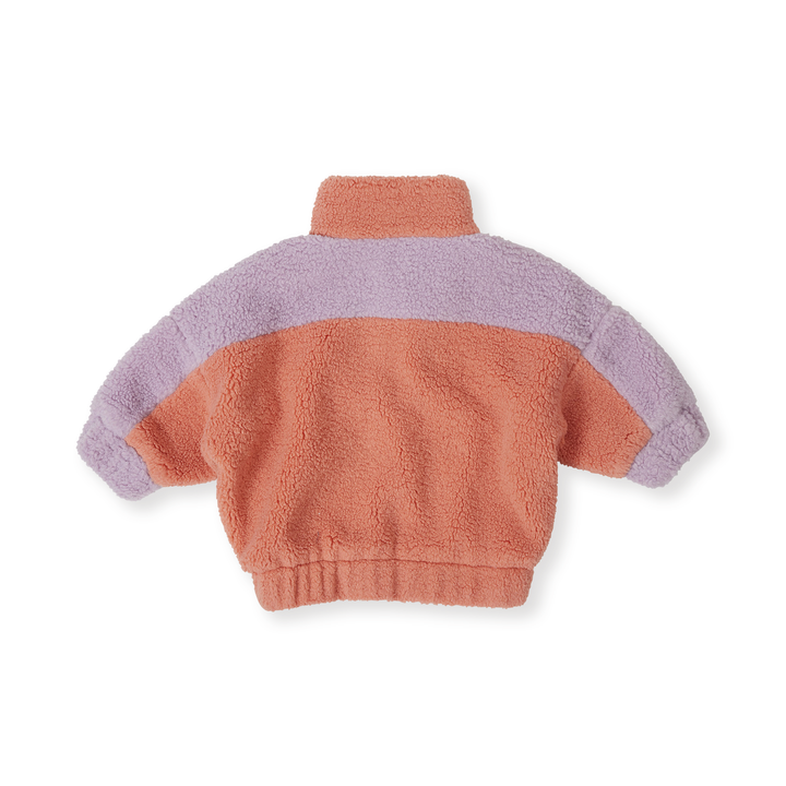 Goldie + Ace Frankie Sherpa Jacket  - Lilac