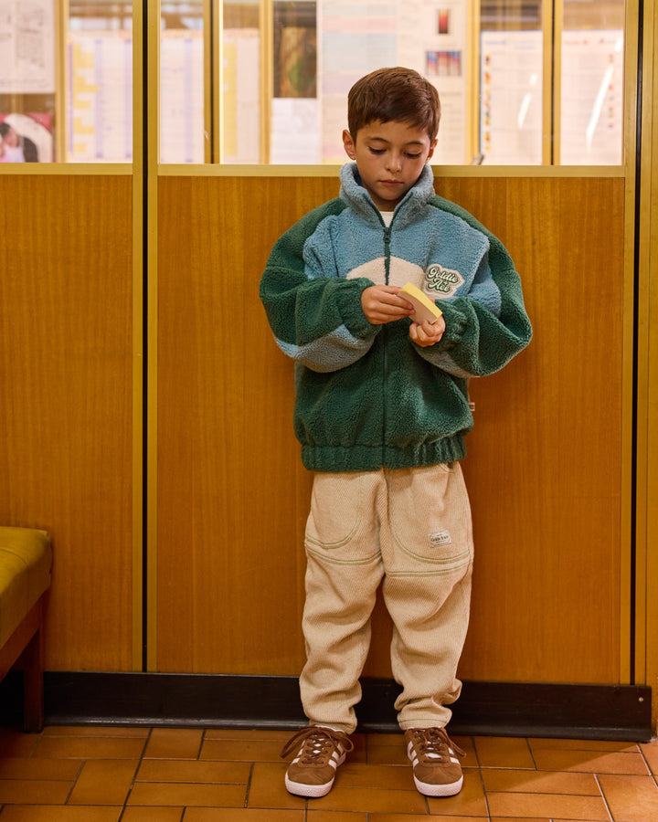 Goldie + Ace Frankie Sherpa Jacket  - Teal