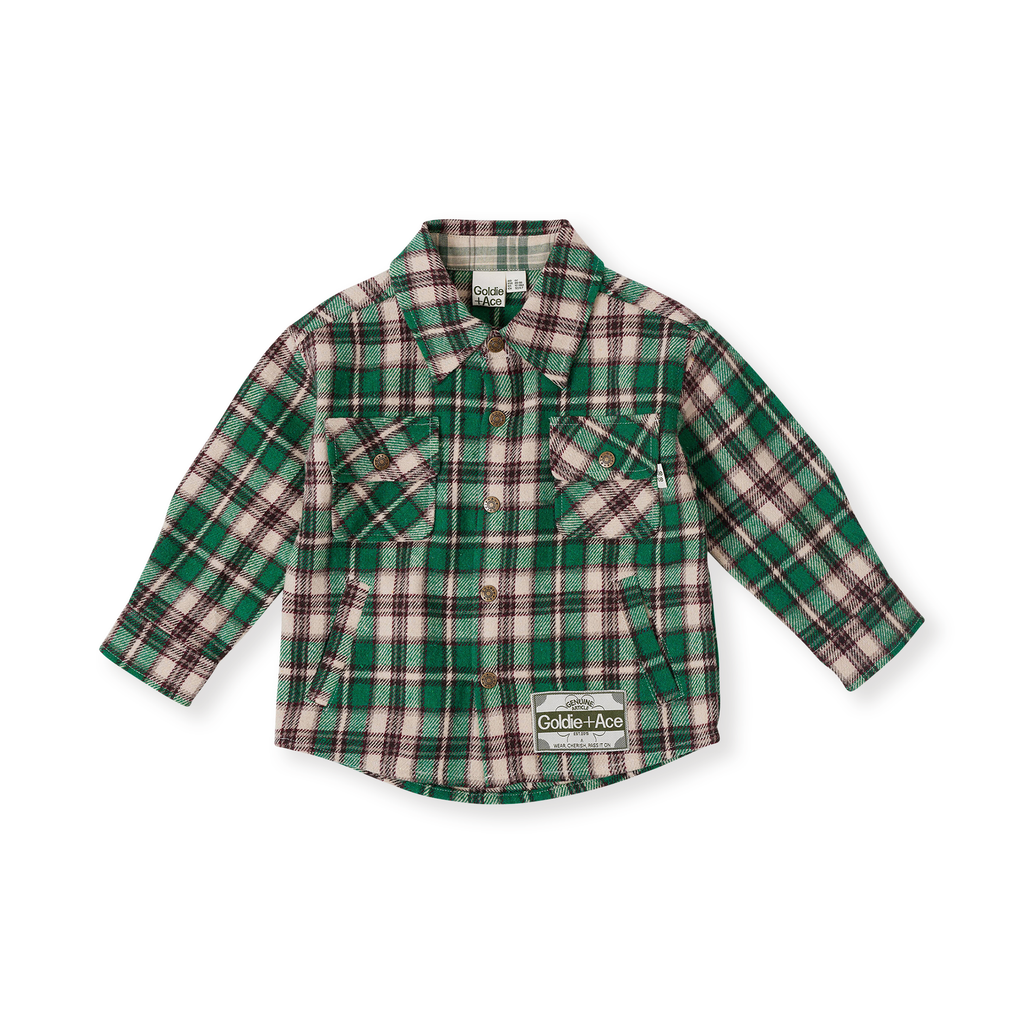 Rowan Check Shirt - Emerald
