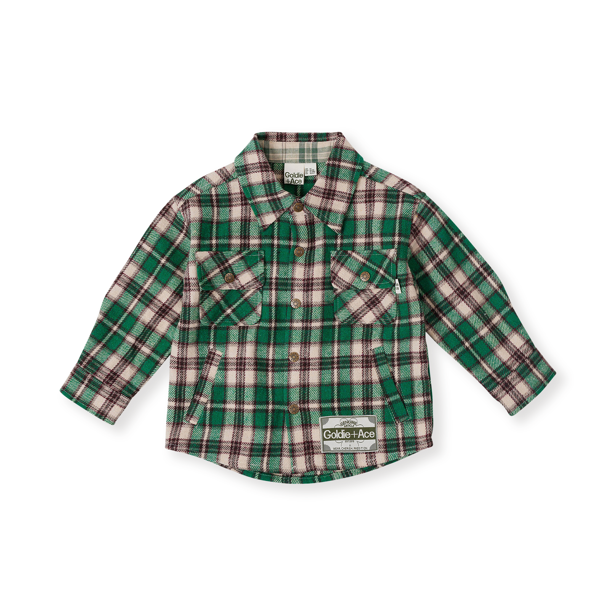 Rowan Check Shirt - Emerald