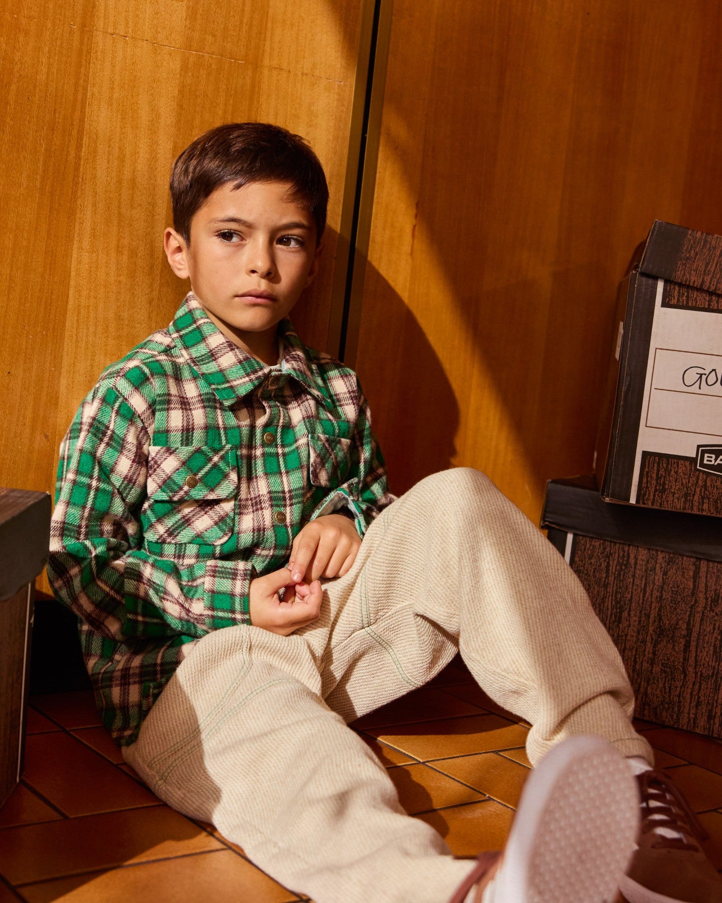 Rowan Check Shirt - Emerald