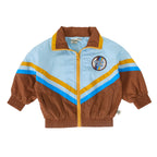 Goldie + Ace Retro Lightweight Spray Jacket Brown