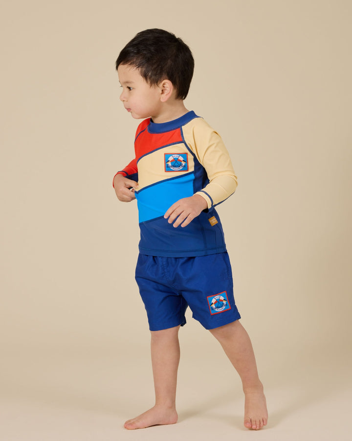 Goldie + Ace Nautical Flag Rashguard
