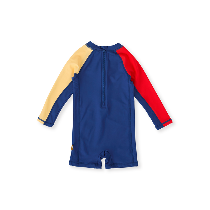 Goldie + Ace Nautical Flag Short Leg Swimsuit