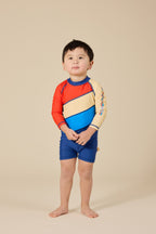 Goldie + Ace Nautical Flag Short Leg Swimsuit
