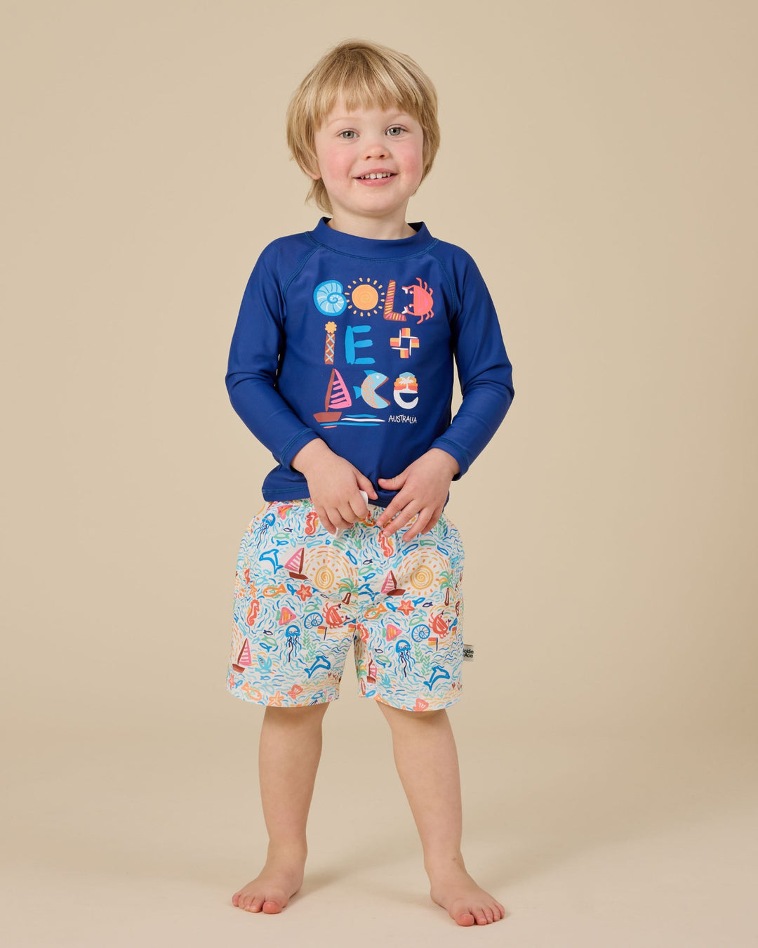 Goldie + Ace Summer Bay Board Shorts