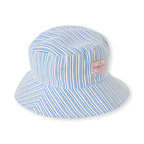 Sailor Stripe Bucket Hat - Ocean/Ivory