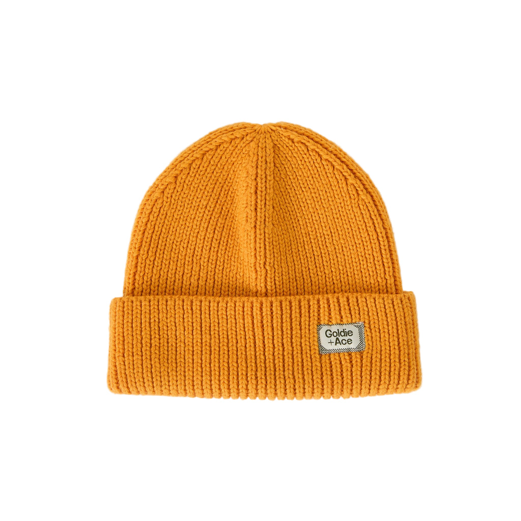Goldie + Ace Wool Beanie - Golden