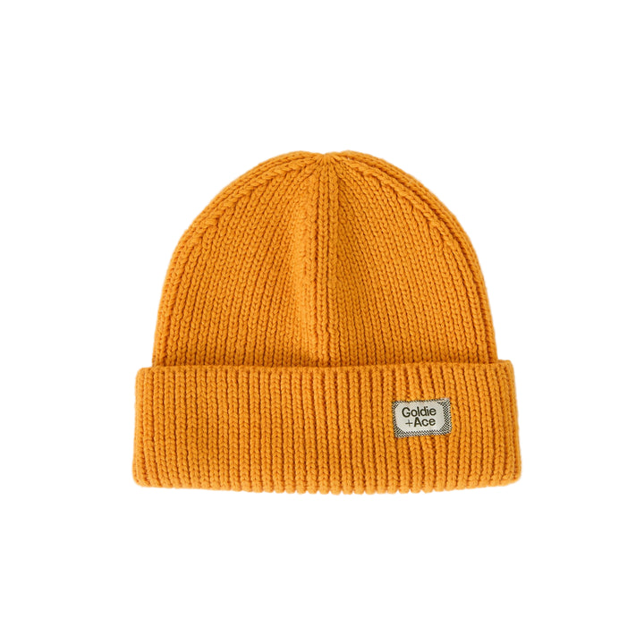 Goldie + Ace Wool Beanie - Golden