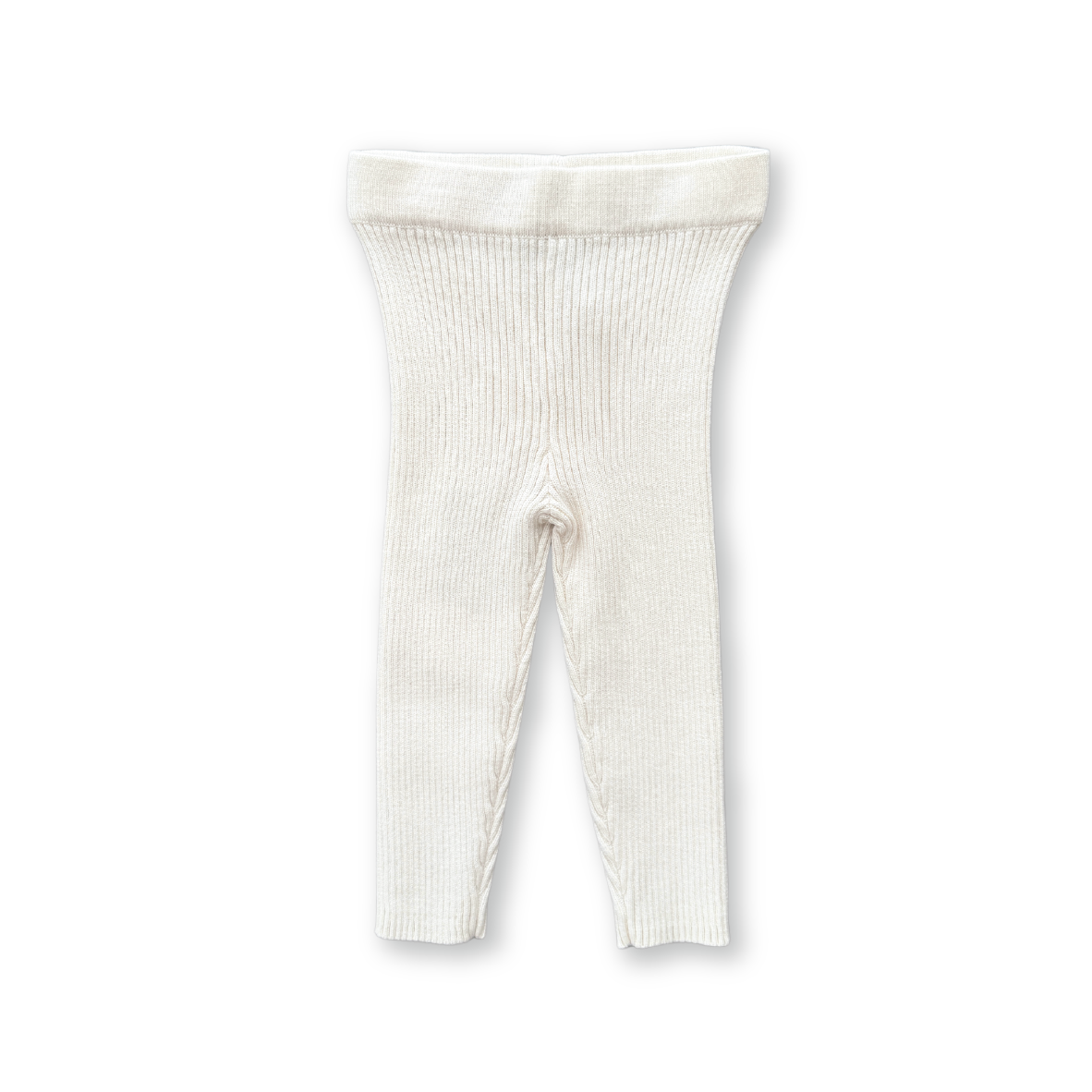 Grown Organic Ribbed Essential Leggings - Raw