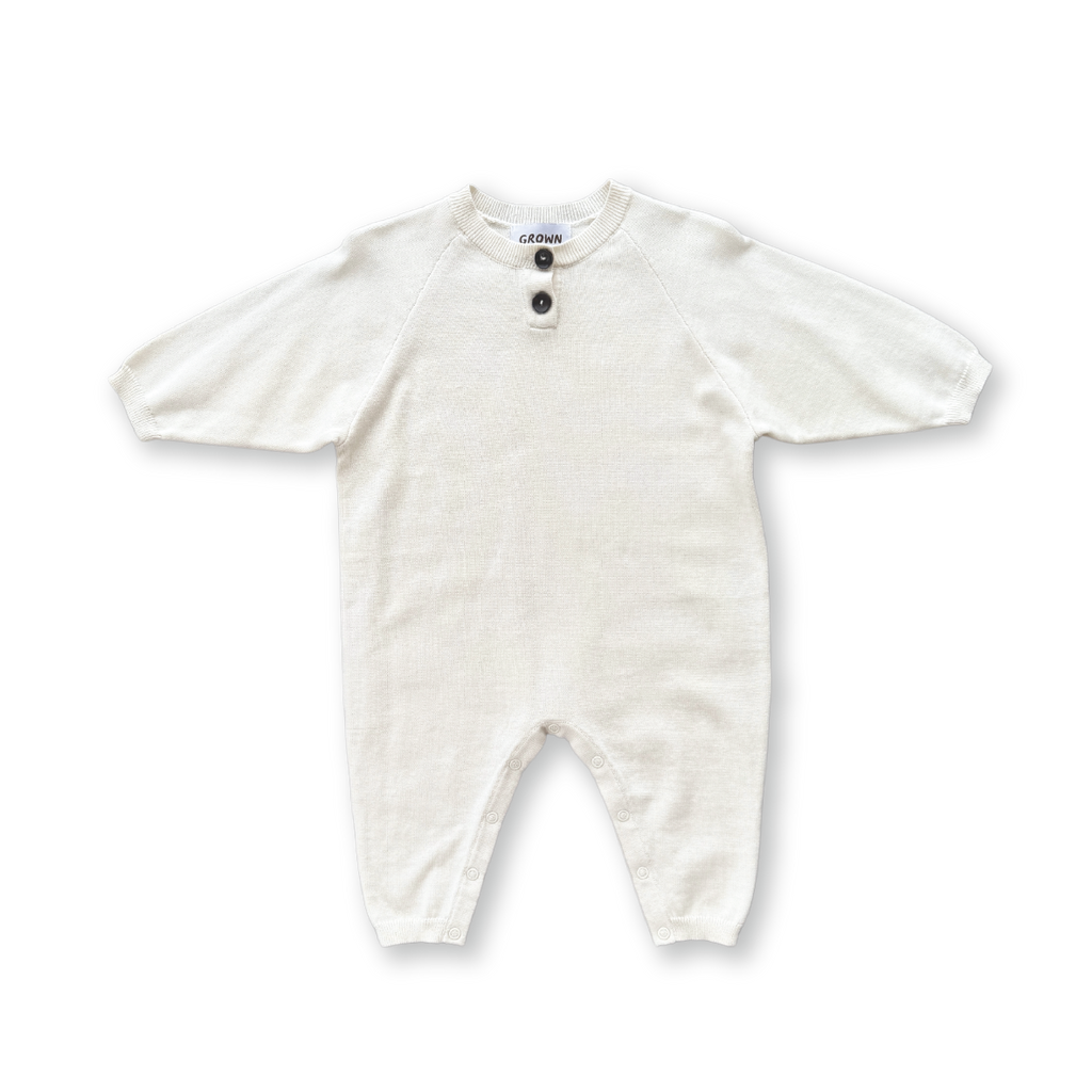 Grown Organic Essential Starsuit - Raw
