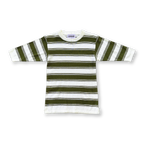 Organic 7-Stripe Dress - Herb