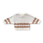 Pebble Collar Pull Over - Milk & Clay