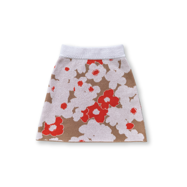 Grown Organic Knitted Skirt - Fleur