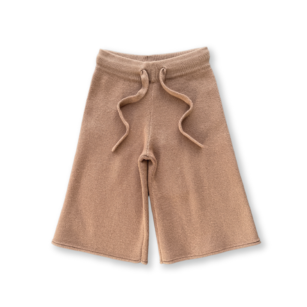 Grown Organic Knitted Flares - Clay
