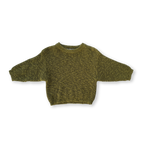 Chunky Rib Organic Pull Over - Herb