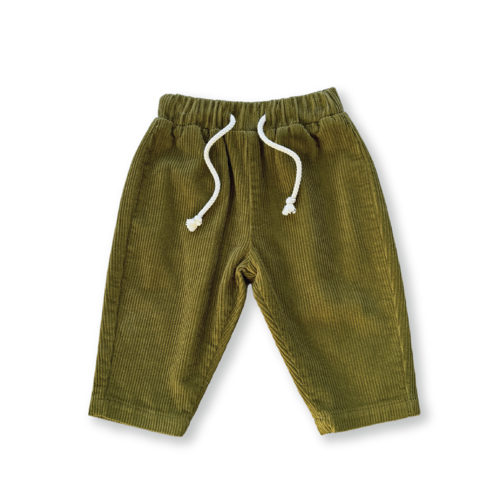 Grown Organic Cord Pant - Herb