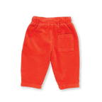 Organic Cord Pant - Tomato