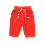 Organic Cord Pant - Tomato