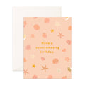 Amazing Birthday Shells Greeting Card