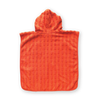Grown Terry Towelling Poncho - Rosso