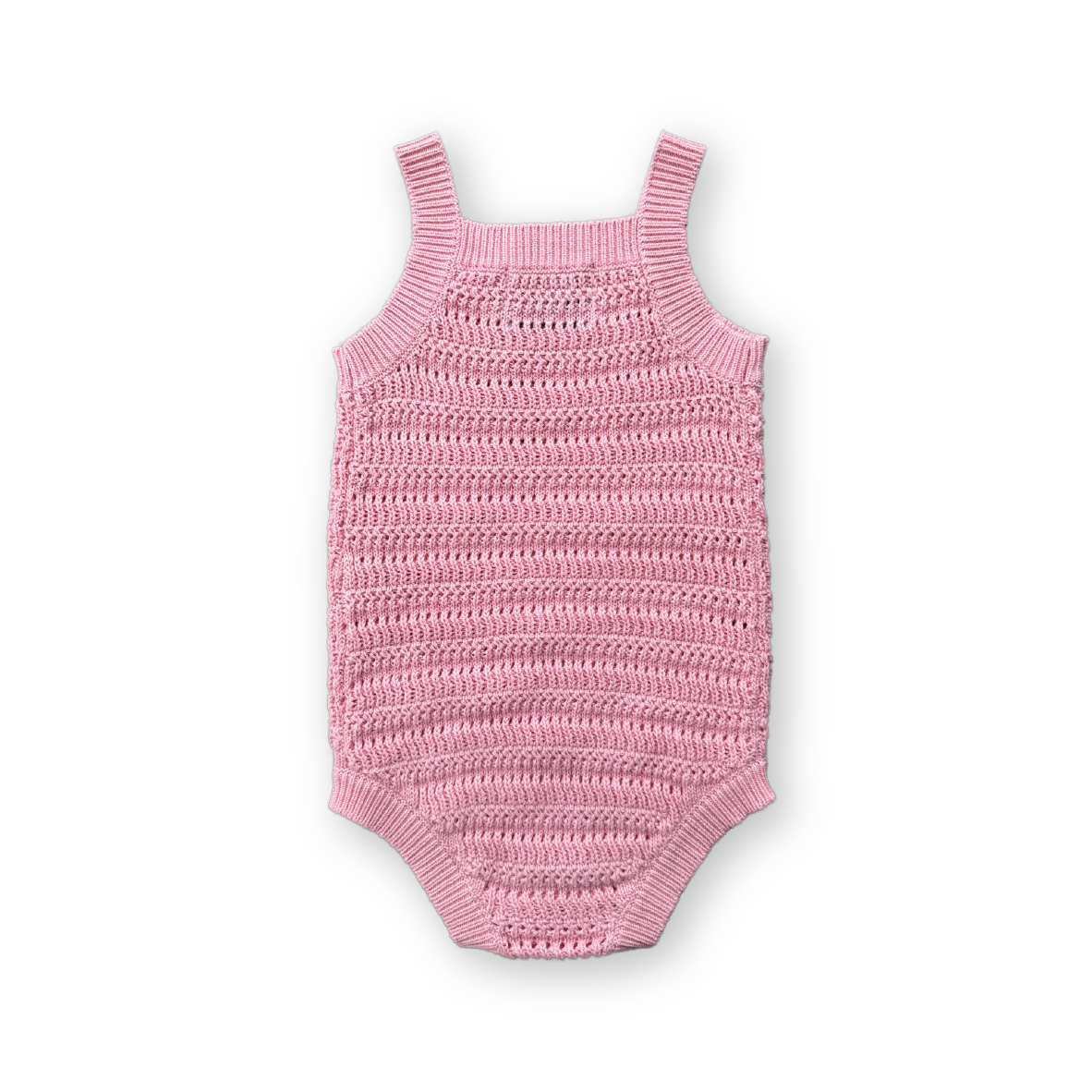Grown Knitted Organic Singletsuit - Blossom