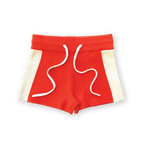 Grown Milano Knitted Shorts - Rosso