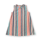 Grown Summer Stripe Shift Cotton Dress