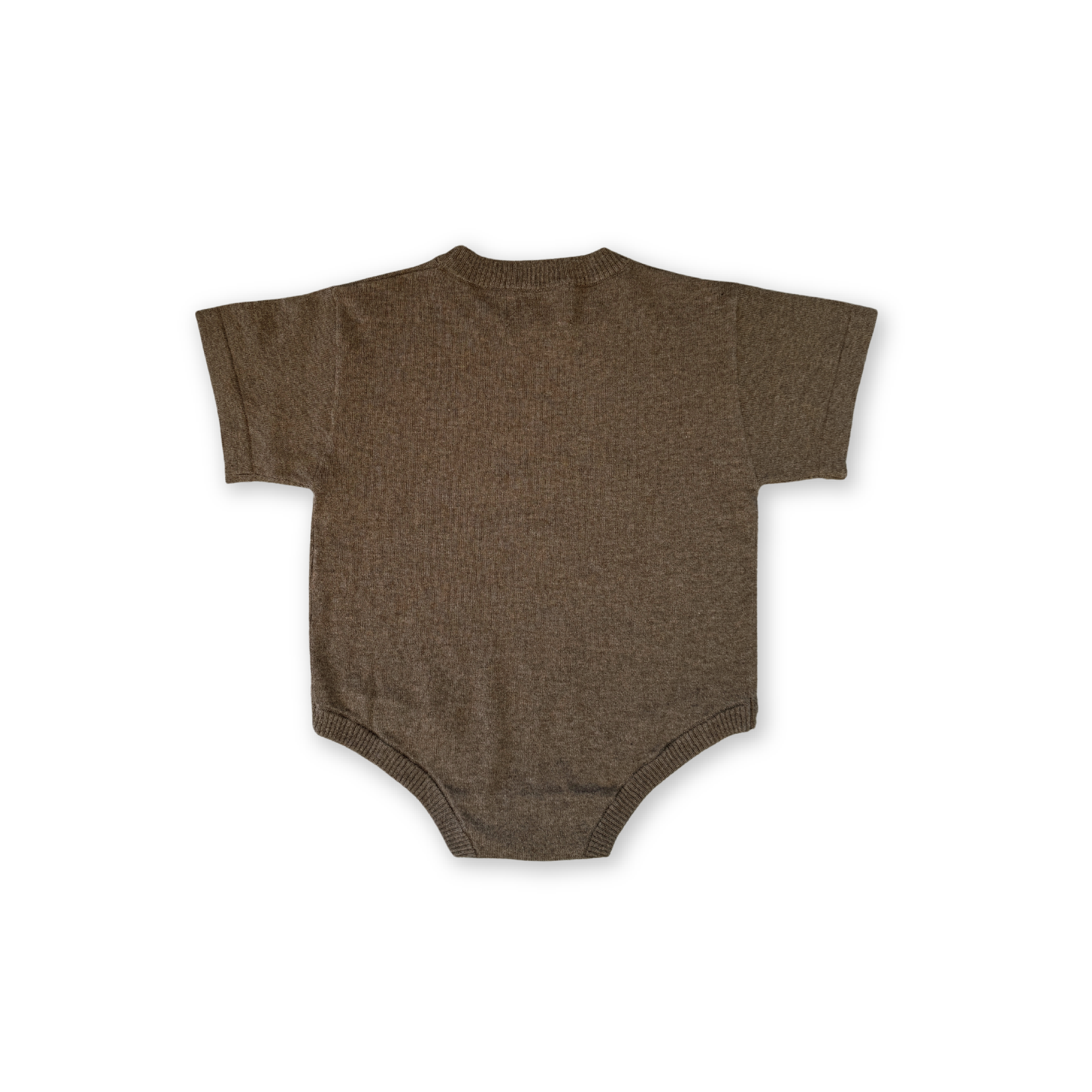 Organic Sardine Oversized Romper - Mud