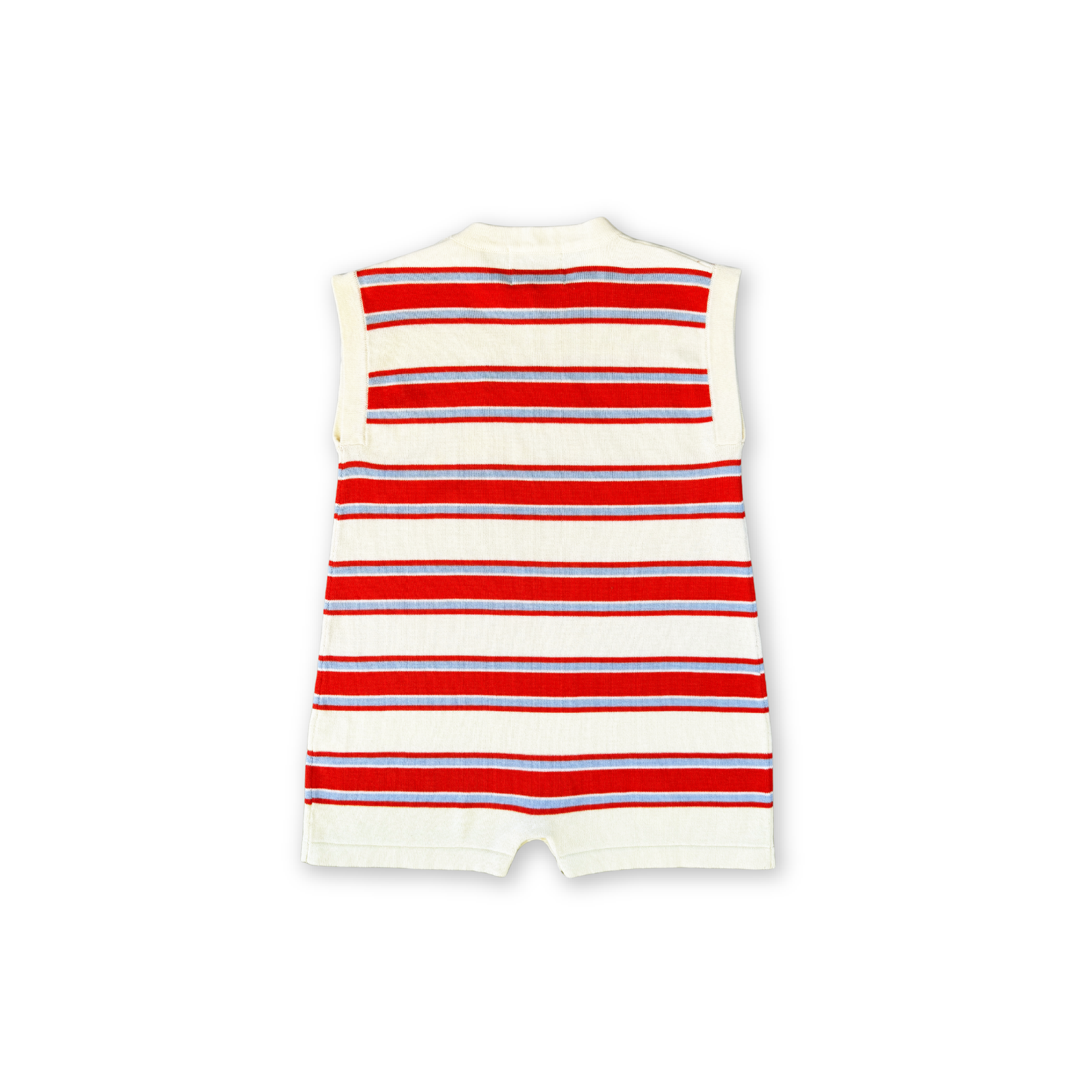 Organic Island Stripe Playsuit