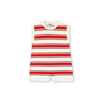 Organic Island Stripe Playsuit