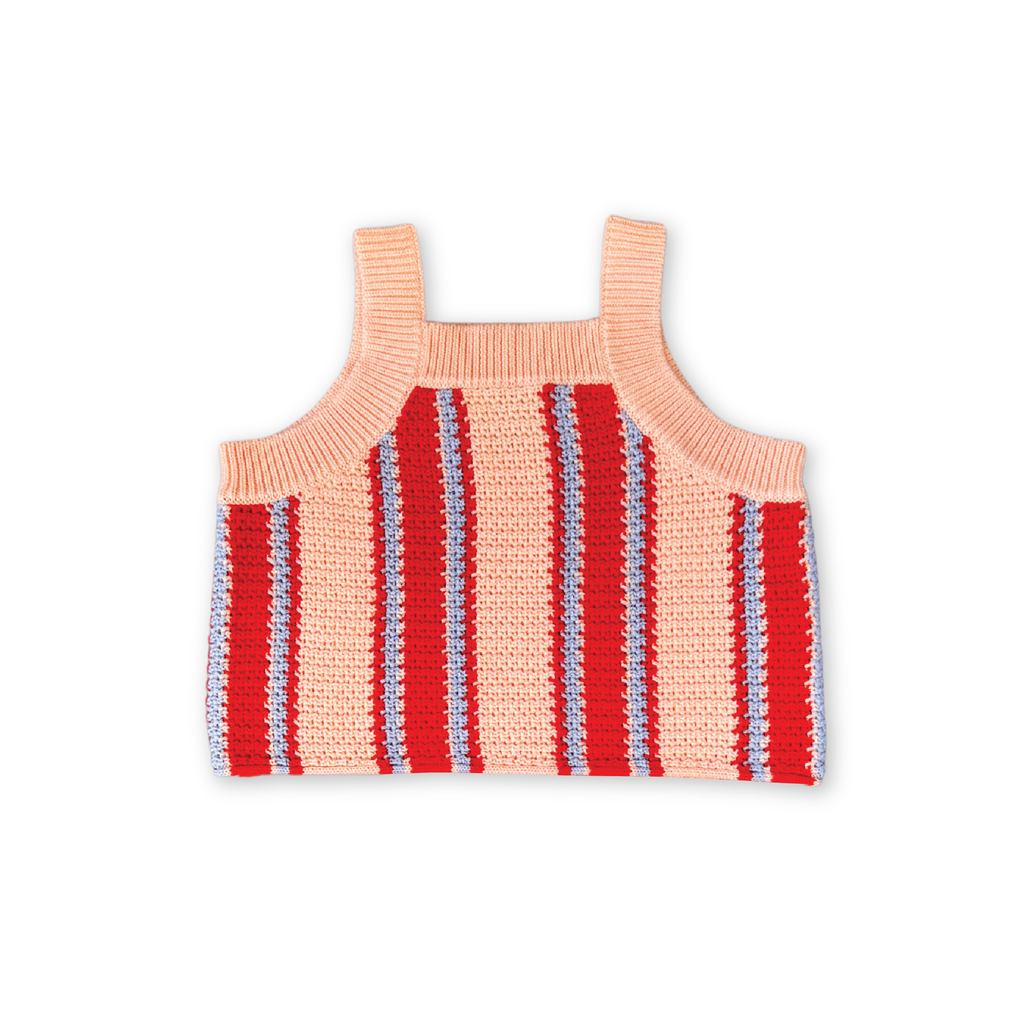 Organic Island Stripe Top