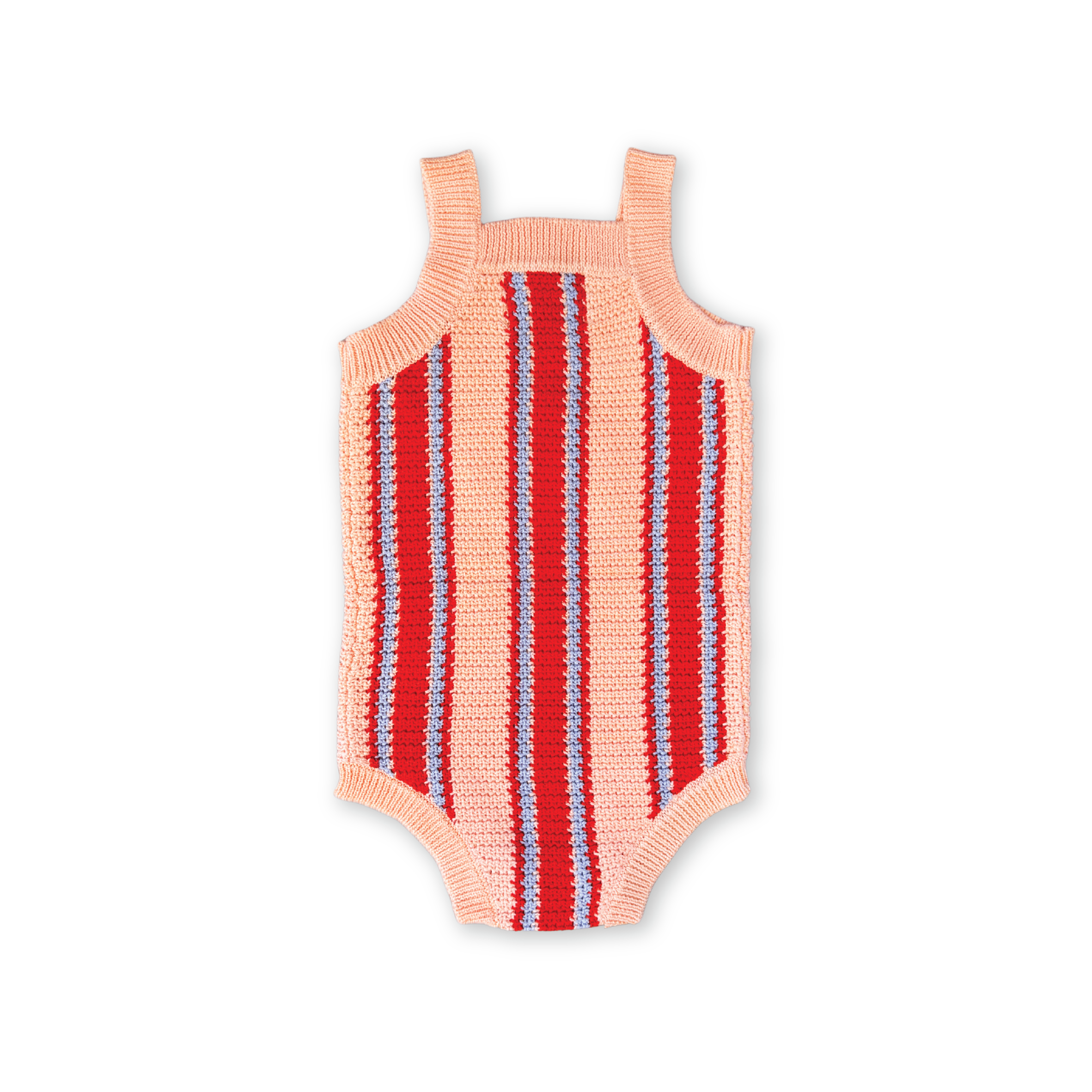 Organic Island Stripe Shell Singletsuit