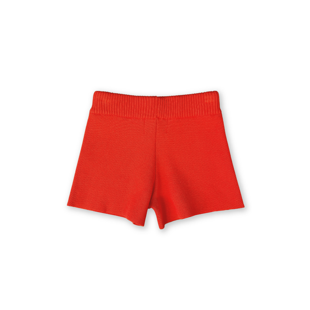 Organic Milano Knit Short - Chilli