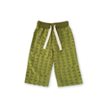 Terry Towelling Flow Pant - Leaf