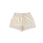 Organic French Terry Sardine Short - Milk