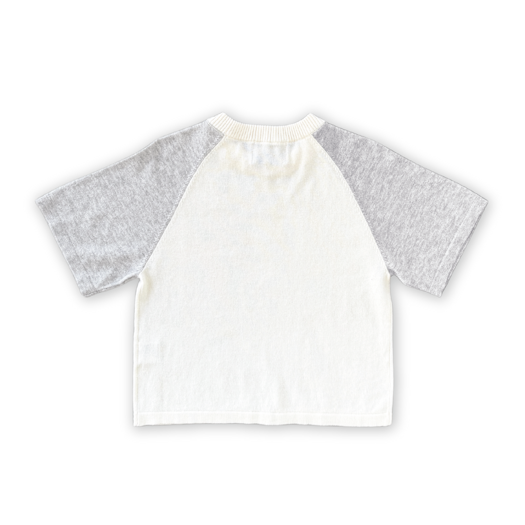 Grown Raglan Tee - Milk