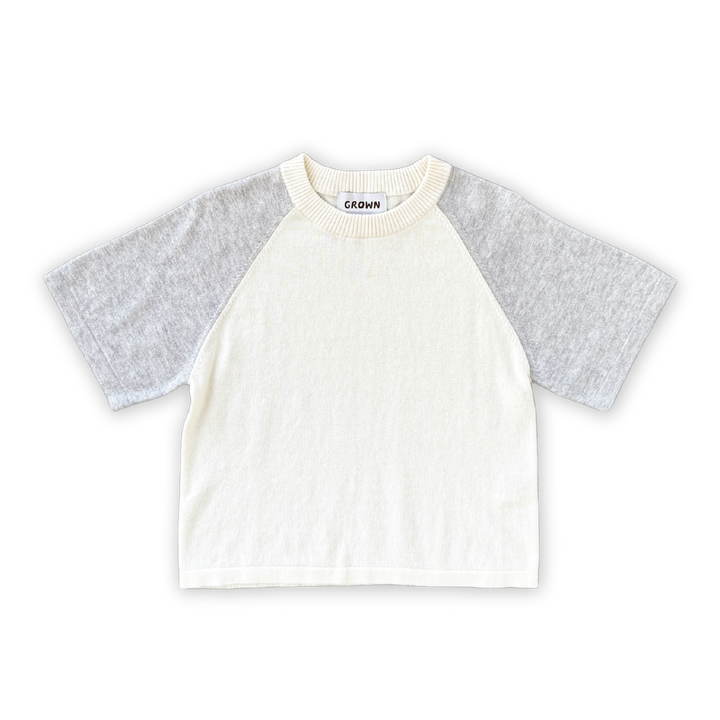 Grown Raglan Tee - Milk
