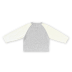 Raglan Long Sleeve Tee - Grey Marle