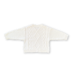 Chunky Cable Knit Pull Over - Milk